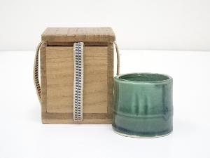 緑釉竹形蓋置（保護箱）